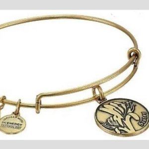 Alex and Ani sister gold bracelet